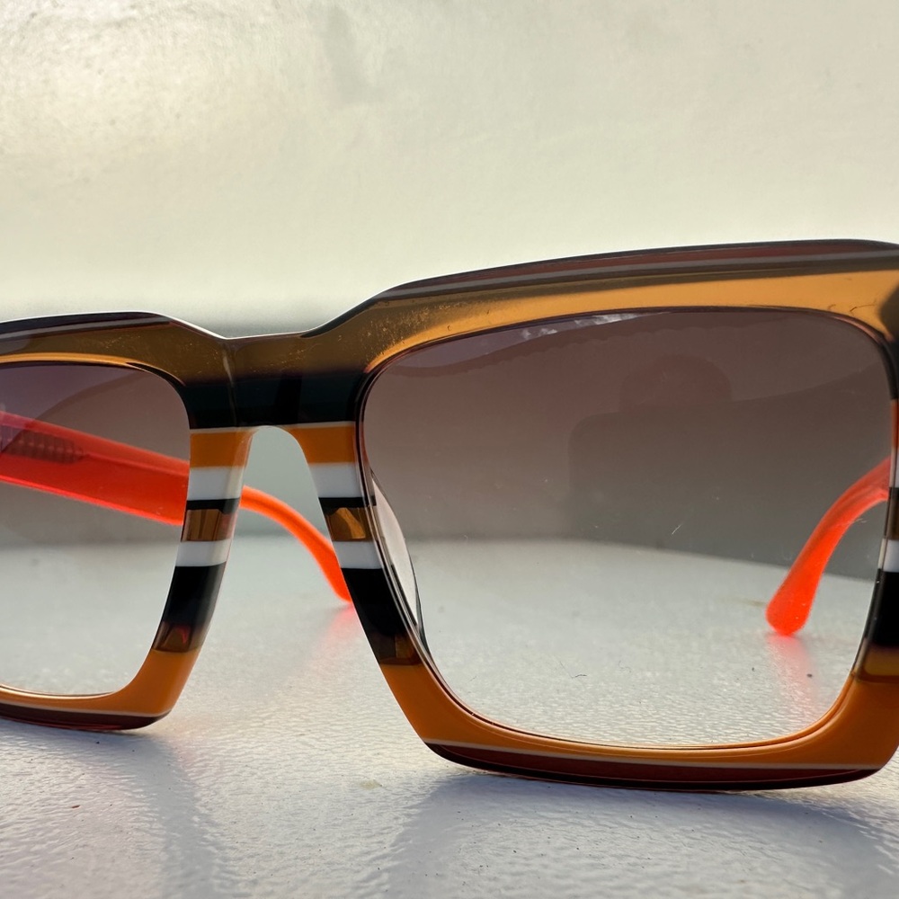 Zeelool Kenish Glasses with brown tint 1.5 Customized  Lenses unisex .